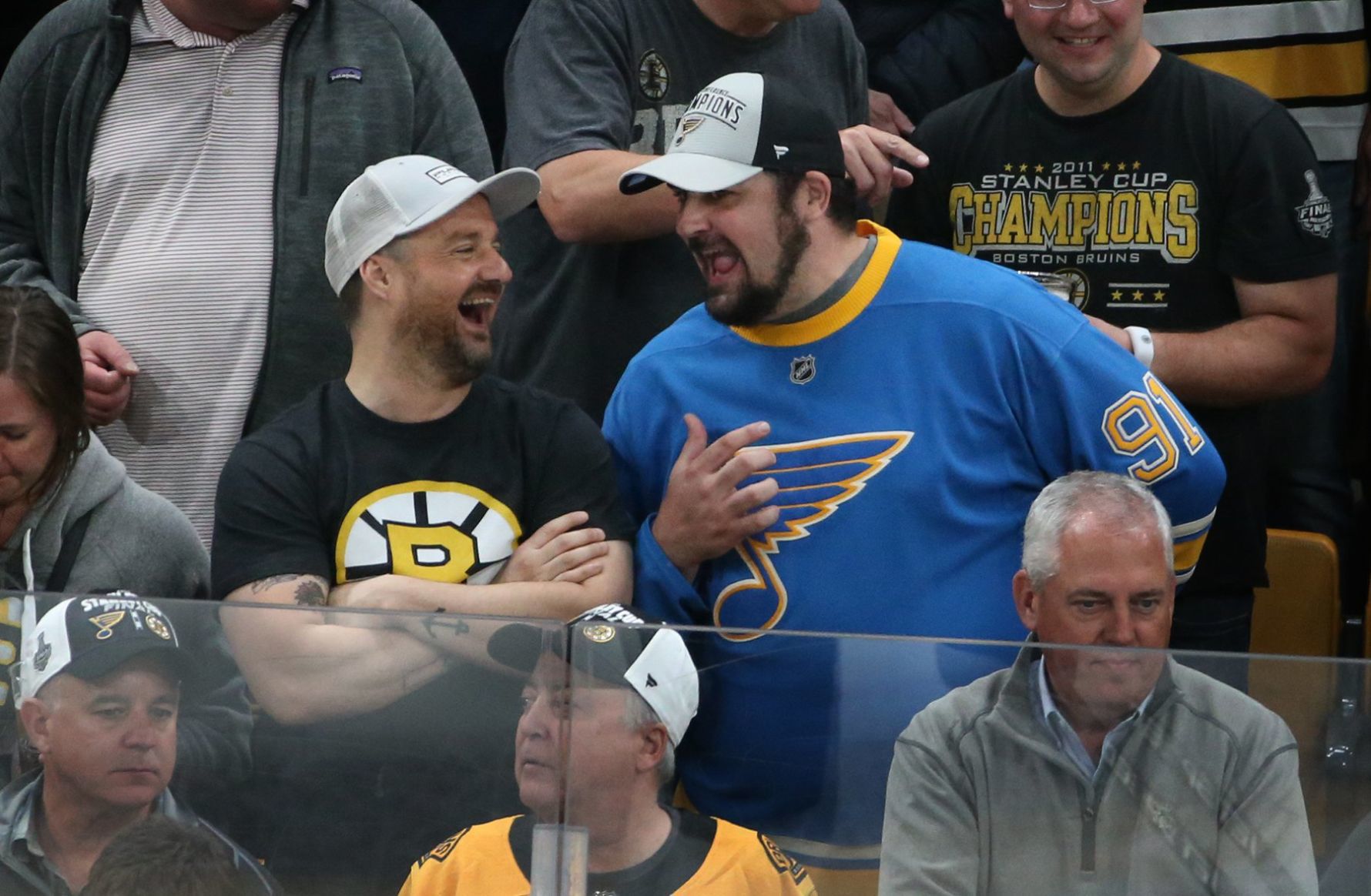 Fans in Game 1 of the Stanley Cup Final